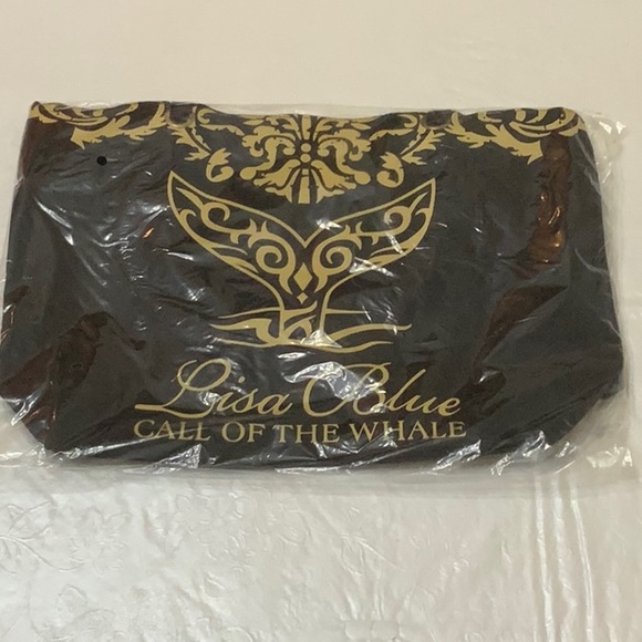 Lisa Blue Beach/Pool tote - Black - Picture 9 of 9